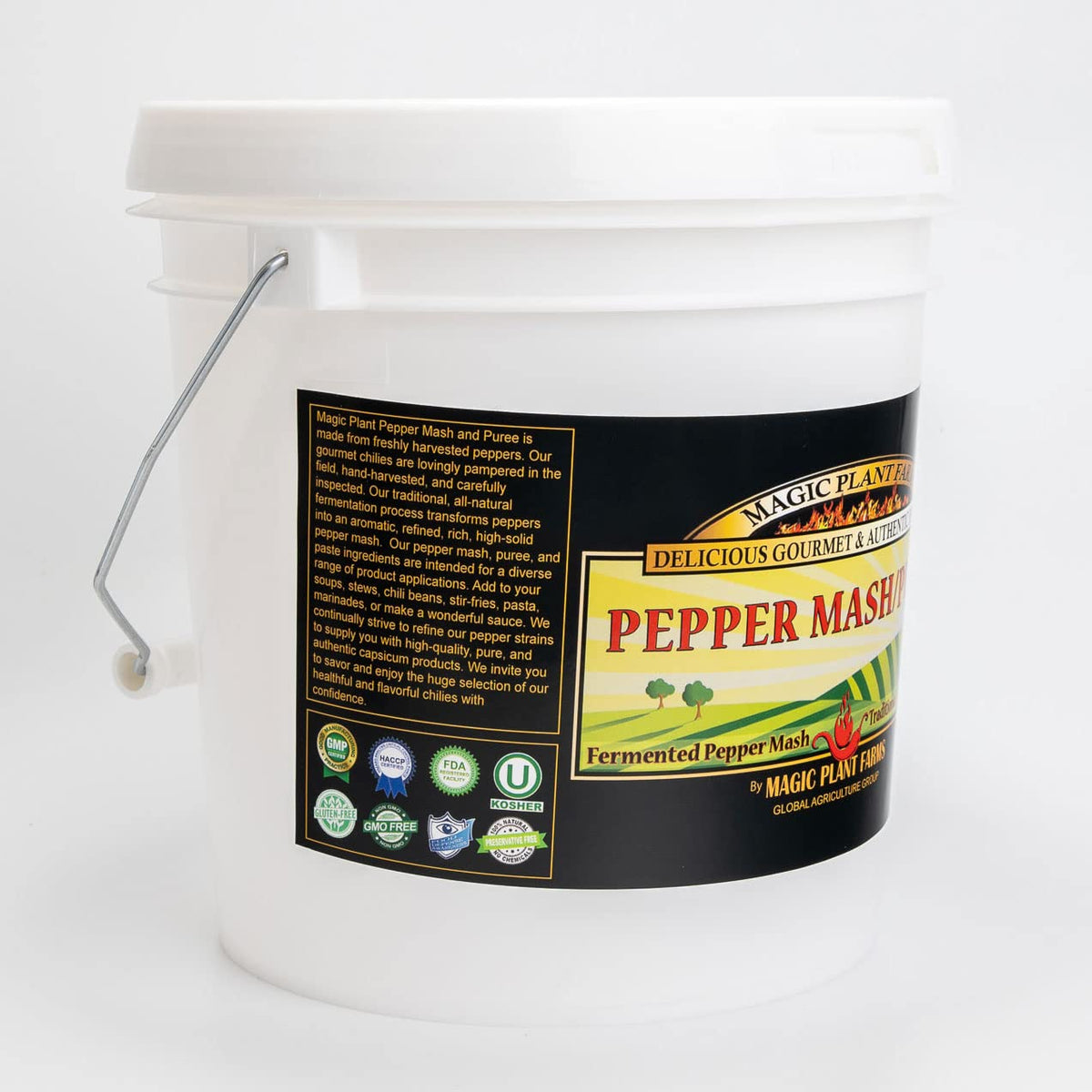 Wiri Wiri Chili Pepper Mash (Hot Cherry Bomb) by Magic Plant - Explore Exotic South American Flavors - Medium Heat Tasty Fruity Flavor - Make
