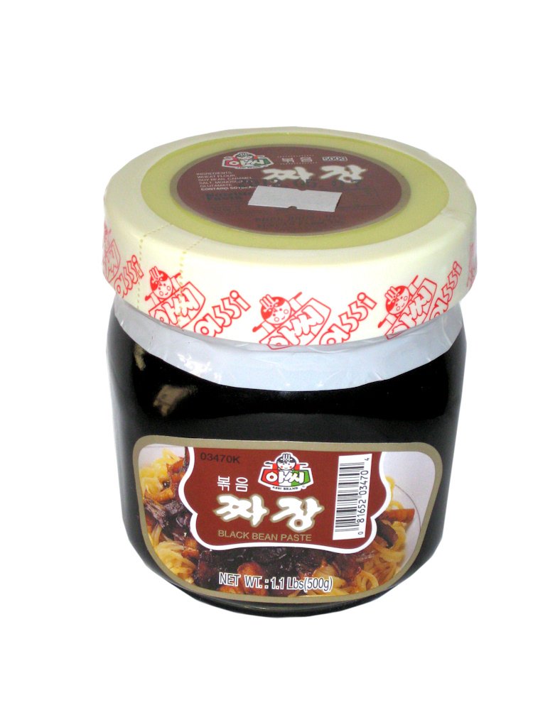 assi Black Bean Sauce, Jjajang, 1.1 Pound