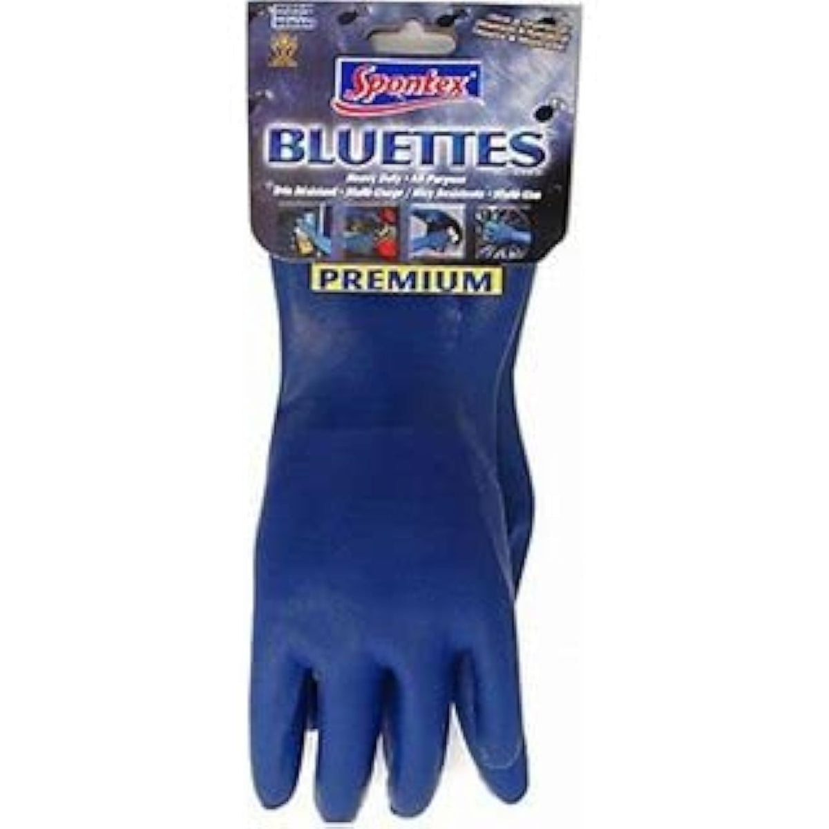 Spontex++Neoprene++Gloves++L++Blue++1+pk