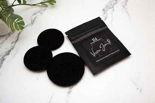 Vacuum Odor Eliminator Scent Pads - Vacuum Deodorizer & Air Freshener for Upright, Stick, Bagless & Robot Vacuums | Safe for Kids & Pets | Fresh