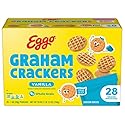 Eggo Graham Crackers, Vanilla, 28 Pouches.