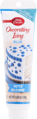 Betty Crocker Decorating Icing, Blue, 4.25 oz
