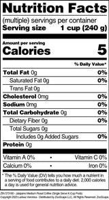Jalapeno Medium Roast Coffee (Single Serve K-Cup Pods) (Gourmet, Naturally Flavored, Whole Coffee Beans) (12 pods, ZIN: 573160)