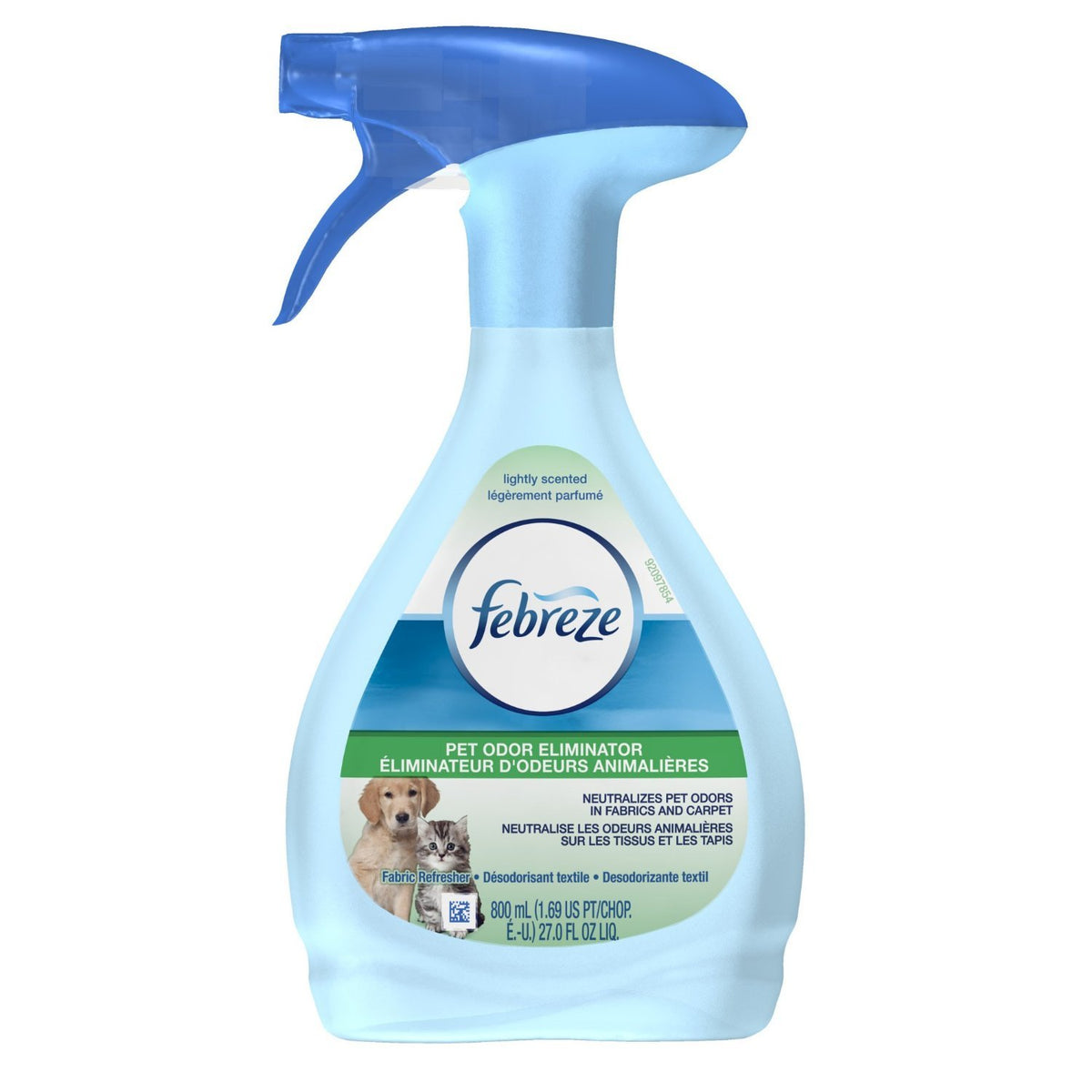 Febreze Fabric Refresher, Pet Odor Eliminator, 27 oz-2 Pack