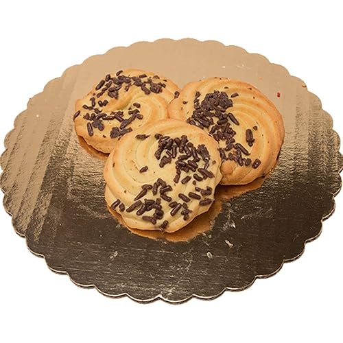 Chocolate Sprinkle Swirl Italian Cookies (2 lbs)