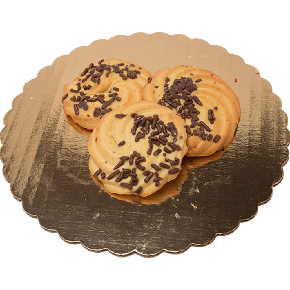 Chocolate Sprinkle Swirl Italian Cookies (2 lbs)