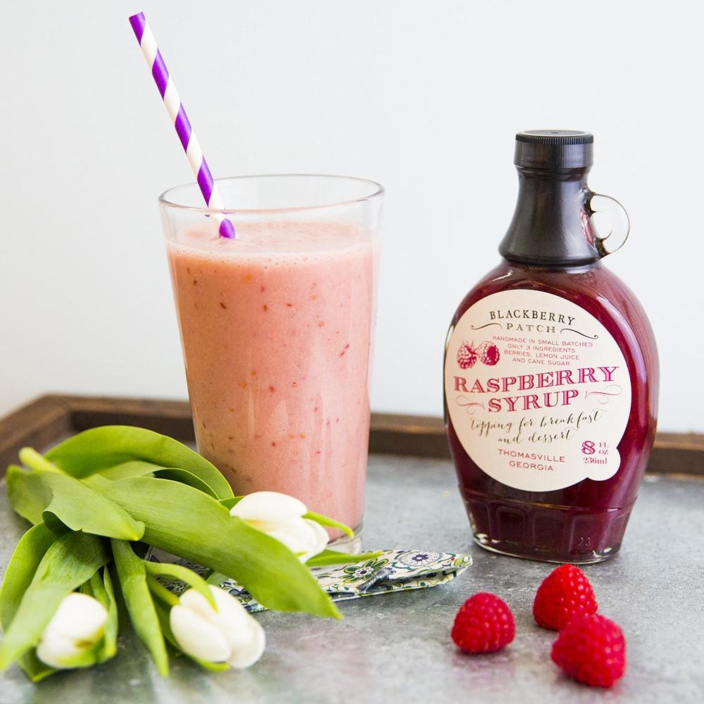 BLACKBERRY PATCH Raspberry Syrup, 8 OZ