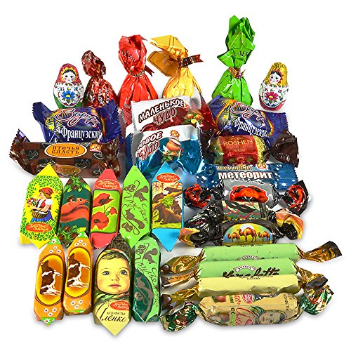 Gourmet Russian & Ukrainian Chocolate Candy Assortment (4 Lbs (64oz))