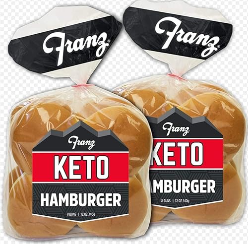 Keto Culture Baking Hamburger Buns, 2 Pack (2 x12.5 oz)