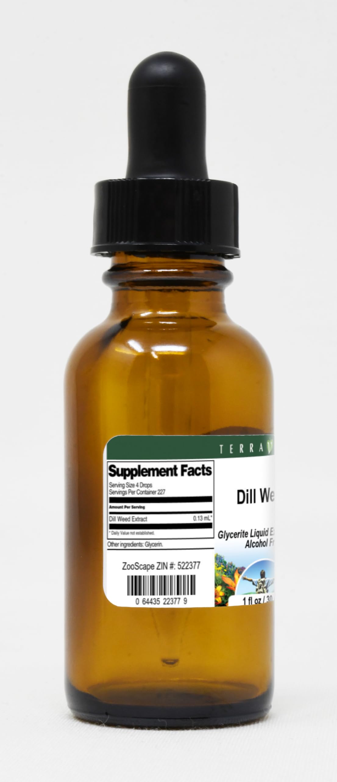 Dill Weed Glycerite Liquid Extract (1:5) - No Flavor (1 oz, ZIN: 522377) - 3 Pack