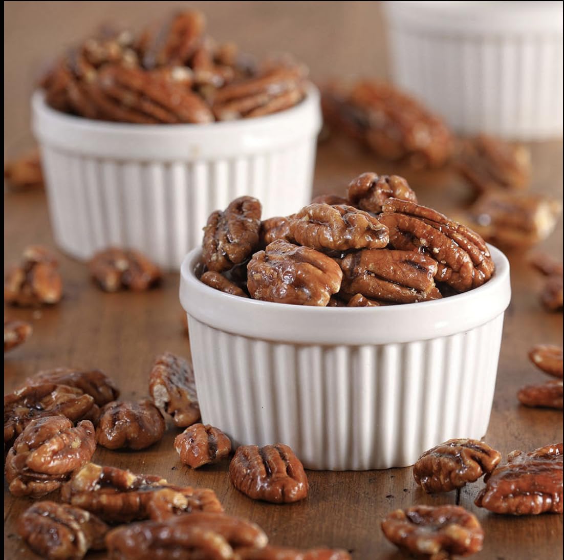Mascot Glazed Pecans 12 oz Tin | Crunchy Handcrafted Southern Candy Made with Fresh Georgia Pecans in a 12oz Gift Tin | Perfect for Birthdays