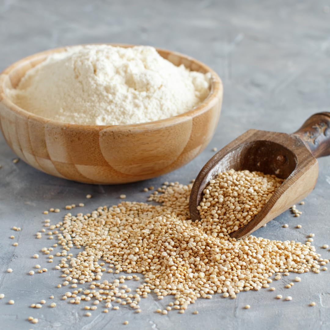 Earthborn Elements Quinoa Flour 1 Gallon, Vegan, Baking & Cooking