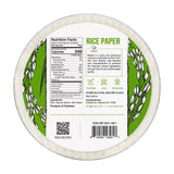 Soeos Rice Paper, 1 Pack, 34 Sheets, Round, 22cm