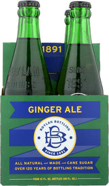 Boylan Soda, Ginger Ale, 12 Fl. Oz., 12 Count