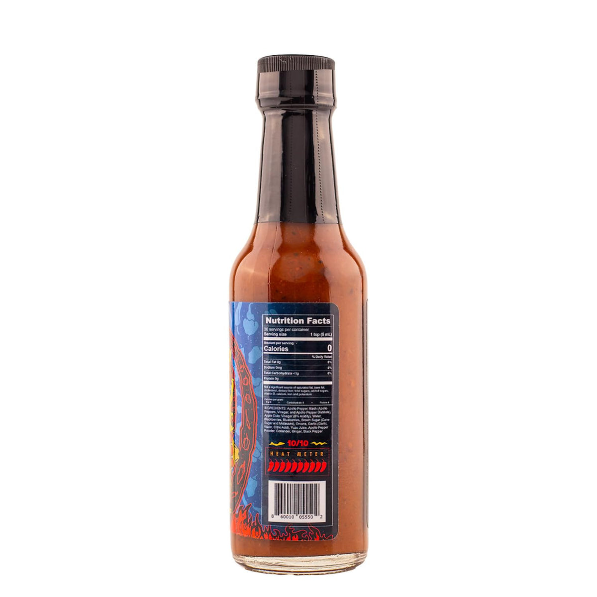 Heatonist Peppers Up! By High River Sauces, Firey Hot Sauce With Flavors of Apollo Pepper Mash, Yuzu & Apple Cider Vinegar, Made With All Natural