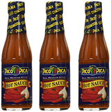 Pico Pica Mexican Hot Sauce 7 Oz (Pack of 3)