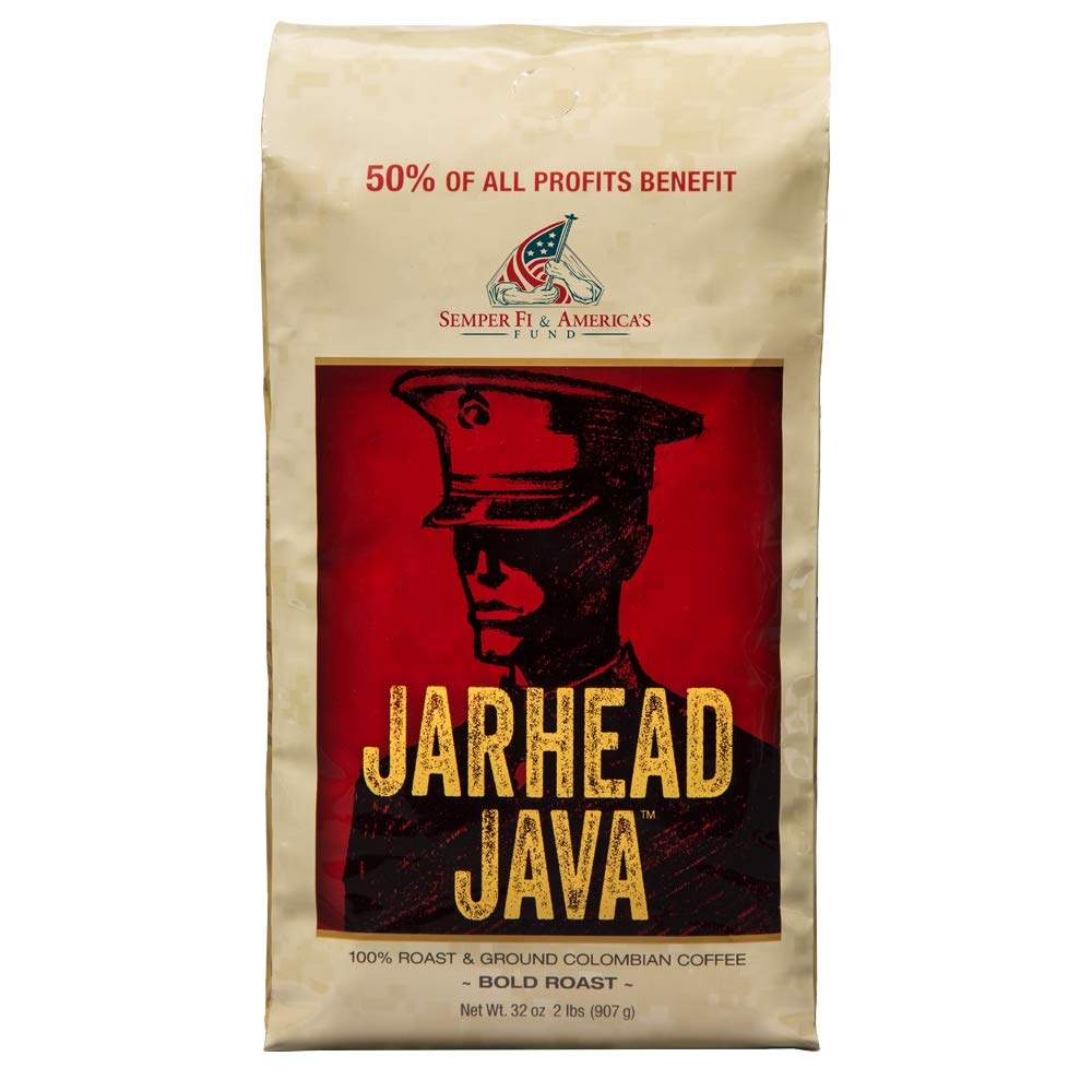 Jarhead Java Coffee, Bold Roast, 32 Ounce