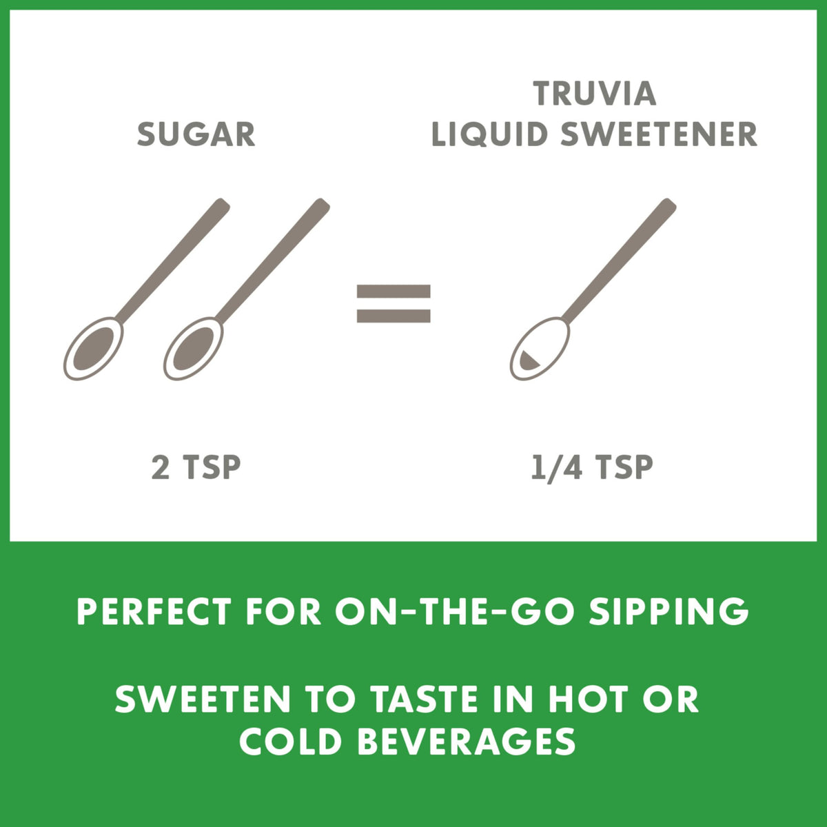 Truvia Zero-Calorie Liquid Sweetener from the Stevia Leaf, 2.7 Fl Oz bottle, Caramel flavor (Pack of 1)