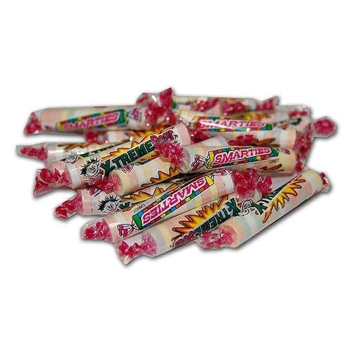 Ce De X-Treme Sour Smarties Candy Rolls - 8 oz bag