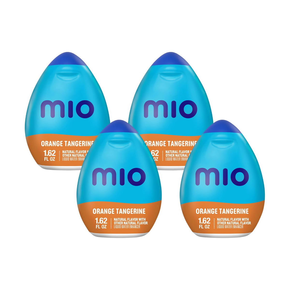 MIO Orange Tangerine, 1.62-Ounce (Pack of 4)