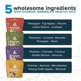 Healthy Snacks Variety 8-Pack for Adults and Kids | No Added Sugars | Premium Dried Fruit and Mixed Nuts | Trail Mix | Vegan Snacks | Snack Pack of 8