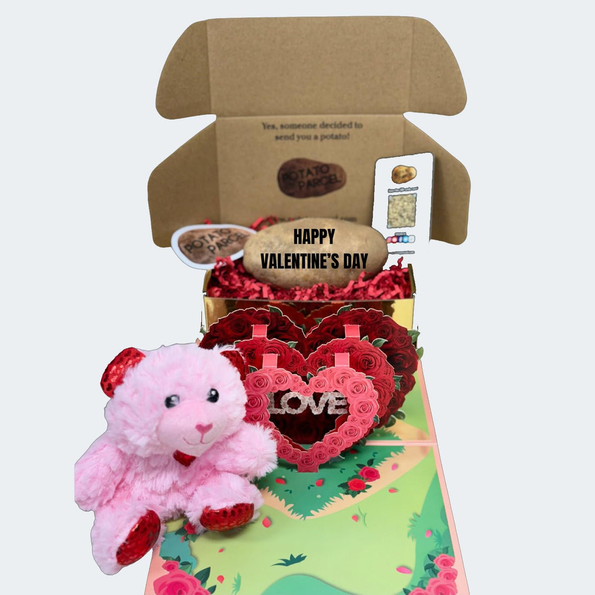 Potato Parcel (New Valentine Teddy Bundle)