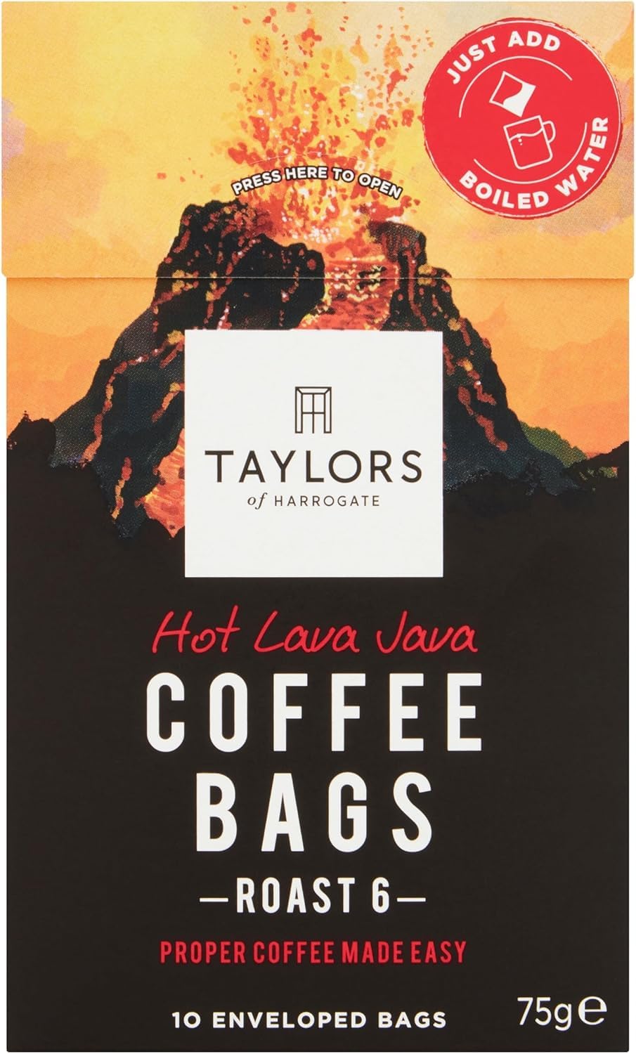 Taylors Hot Lava Java Coffee Bags