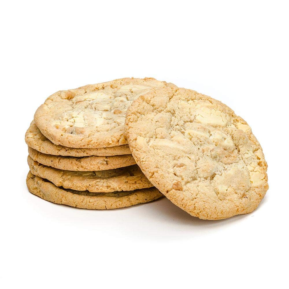 White Chocolate Chip Cookies with Macadamia Nuts -6pk