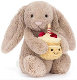 Bashful Beige Bunny 'Birthday'