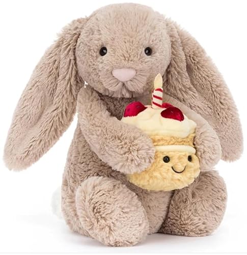 Bashful Beige Bunny 'Birthday'