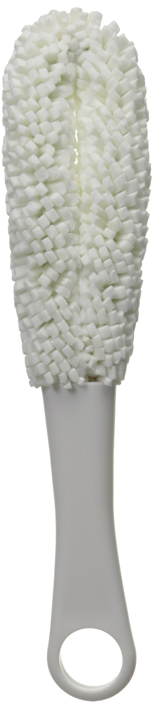 Oenophilia Glass Cleaning Brush, Wine Glass Cleaning Tool, Flute and Stemware, Non Scratch Foam