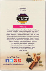 Oregon Chai Vanilla Chai Tea Latte - 8 Ounce