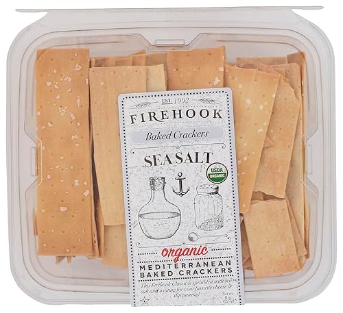 Sea salt mediterranean crackers (3 pack)