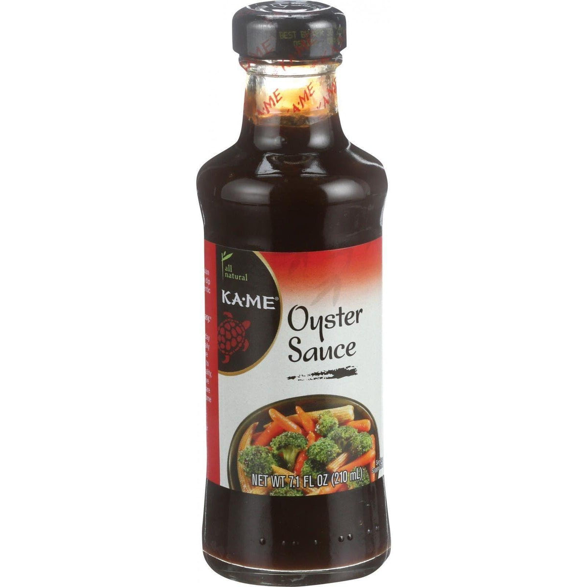 KA-ME Oyster Sauce 7.0 oz, Authentic Asian Ingredients and Flavors, Certified , No Preservatives/MSG, For Marinade, Dipping & Cooking BBQ, Meats