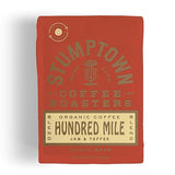 Stumptown Coffee Roasters, Medium Roast Organic Whole Bean Coffee, 100% Arabica Coffee - Hundred Mile 12 Ounce Bag with Flavor Notes of Jam and Toffee