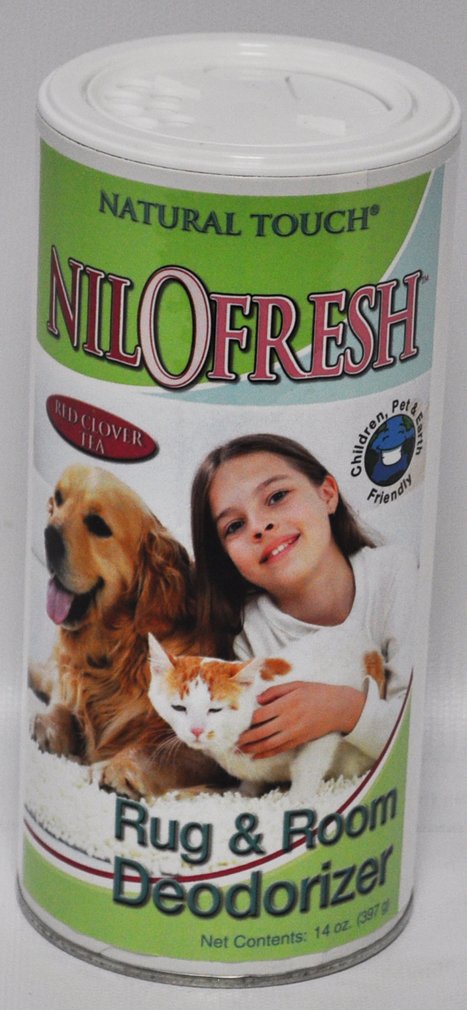 Nilofresh Rug and Room Deodorizer Red Clover Tea Scent 14 oz.