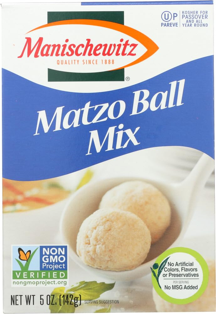 Manischewitz Matzo Ball Mix, 5-ounce boxes., (Pack of 3) by Manischewitz