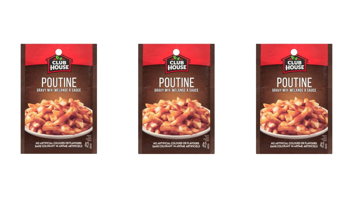Club House Poutine Gravy Mix 42g (3 Pack)