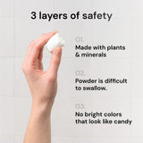 Grab Green 3-in-1 Laundry Detergent Pods, Vetiver Scent, Plant and Mineral Based, Superior Cleaning Power, Stain Remover, Brightens Clothes, White