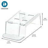 iDesign Laundry Detergent Holder, Liquid Detergent Stand for Laundry Room Organization, Clear