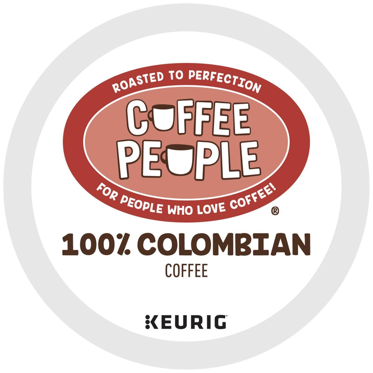 Coffee People Morning Blend, Keurig Single-Serve K-Cup Pods, Light Roast, 72 Count (24 Count, Colombian)