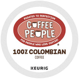 Coffee People Morning Blend, Keurig Single-Serve K-Cup Pods, Light Roast, 72 Count (24 Count, Colombian)