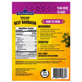 Old Hacienda Beef Barbacoa | 100% Shredded Seasoned Beef with Sauce | Fully Cooked & Ready to Eat | 18g Protein | No Preservatives, Artificial Flavors