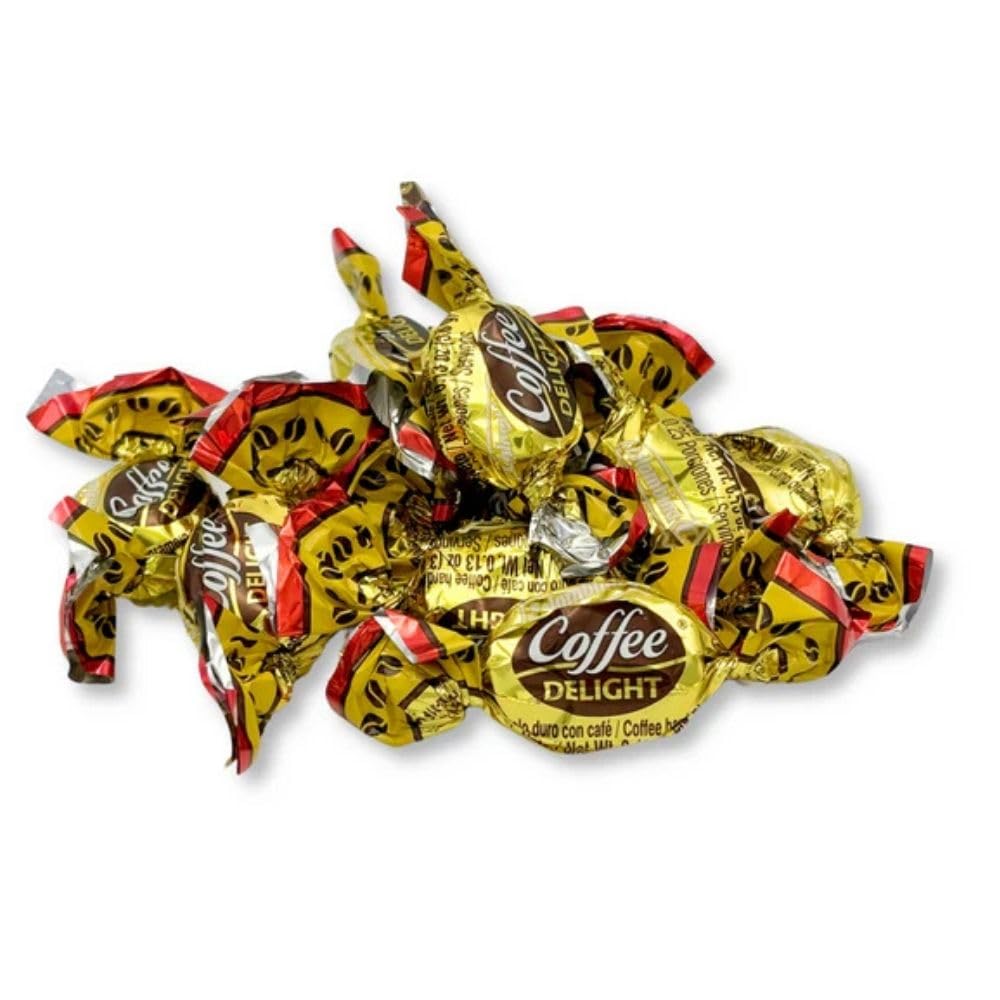 Coffee Delight Hard Candy, Individually Wrapped - 1 lb (Approx. 90 pieces)