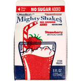 MightyShakes Reduced Sugar Shake Beverage (6 oz Pack of 50, Strawberry)