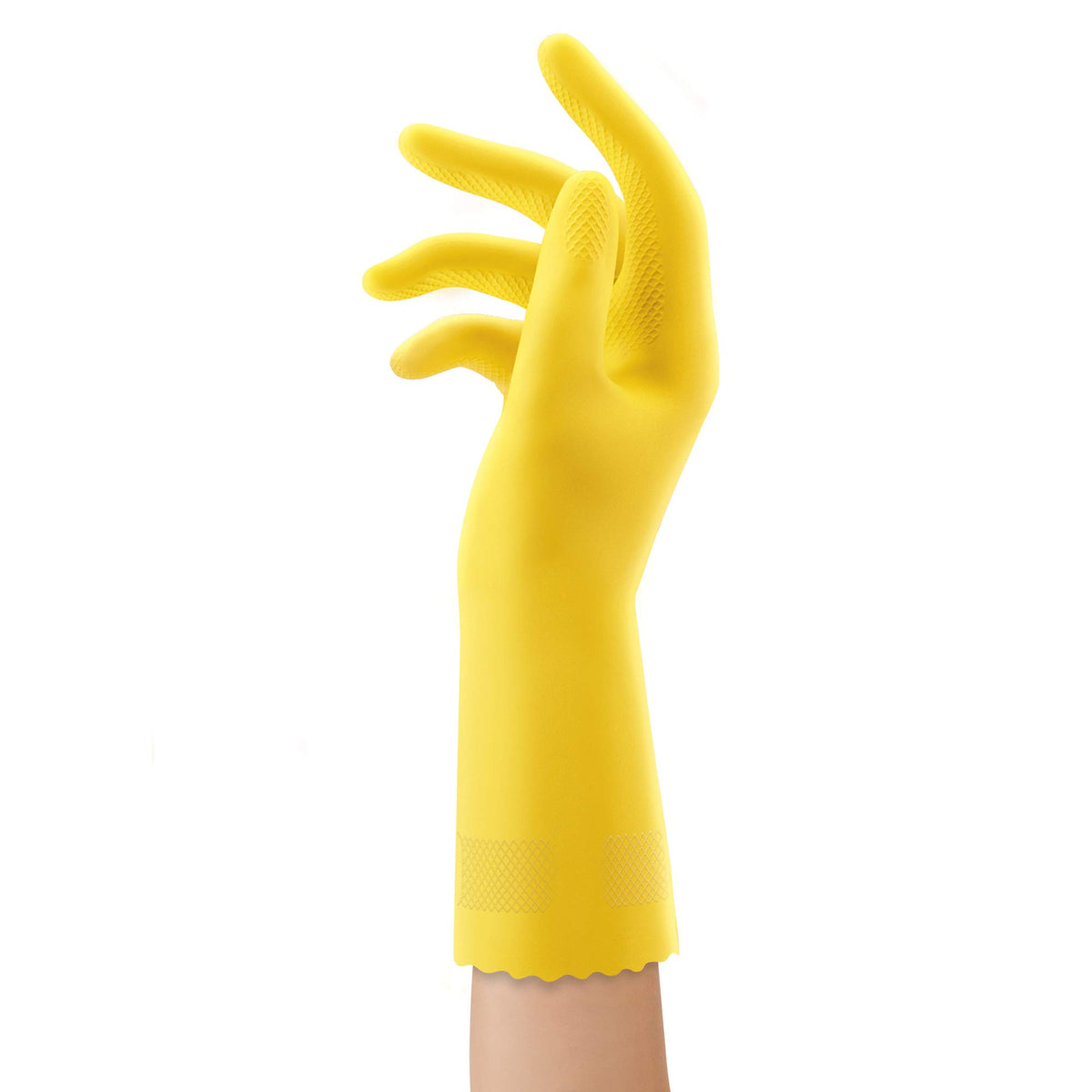 PLAYTEX HandSaver Rubber Gloves for Kitchen and Household Cleaning Small (Pack of 10)