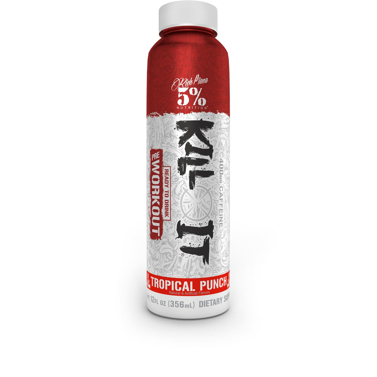 5% Nutrition Kill It Energy Drink, High Stim Pre Workout (Tropical Punch)