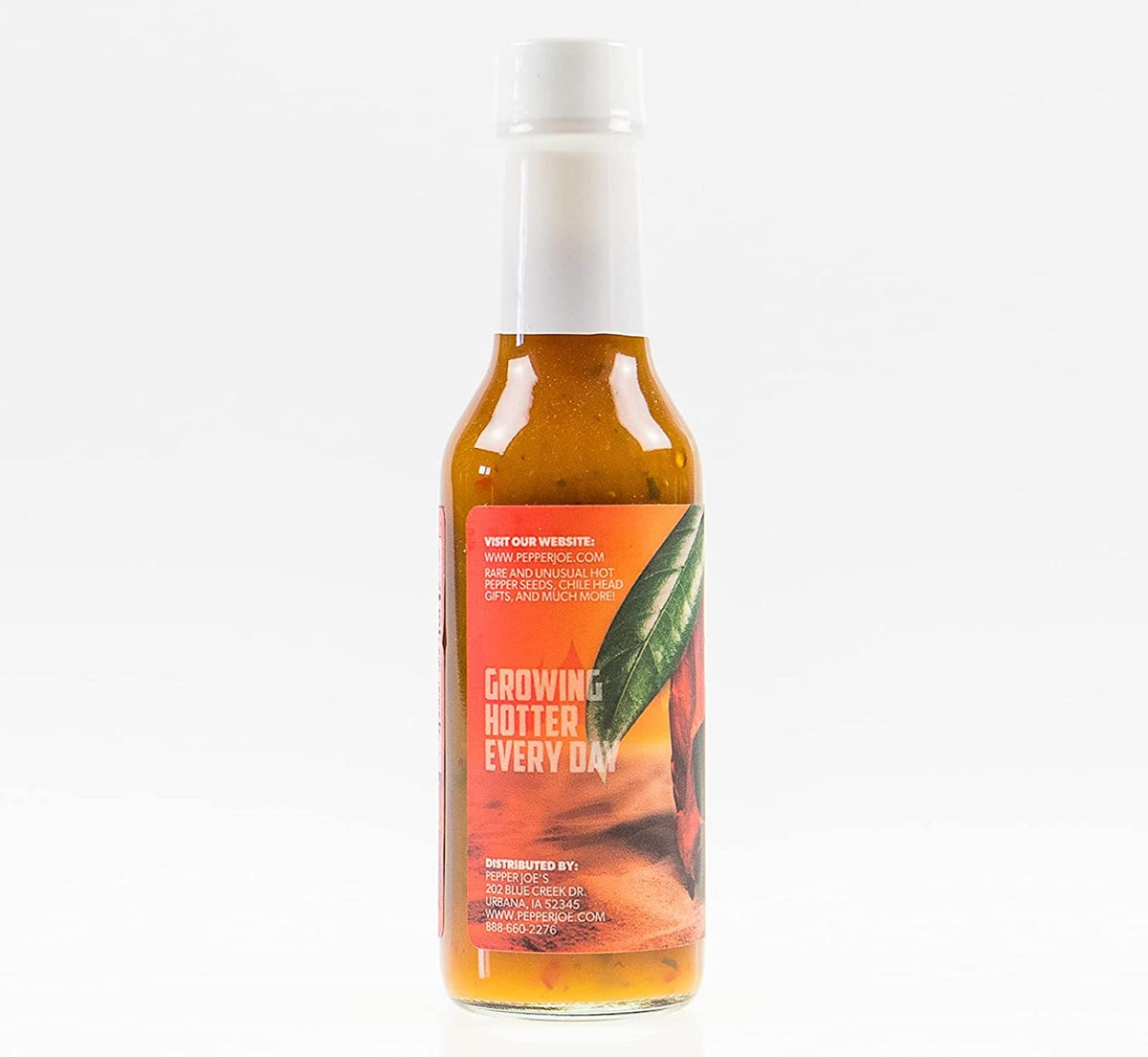 Pepper Joe’s Mango Habanero Hot Sauce - Gourmet Caribbean-Style Mango Hot Sauce with a Touch of Lime and Habanero Heat - 5 Ounces (2 Pack)