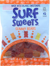 Surf Sweets - Gummy Bears All Natural - 2.75 oz.(pack of 2)