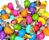 Pre Filled Chocolate Candy Plastic Easter Eggs with Free Unique Shopper Egg Token (25)